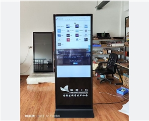 湖北隨州科協(xié)又采購(gòu)一臺(tái)55寸觸摸一體機(jī)